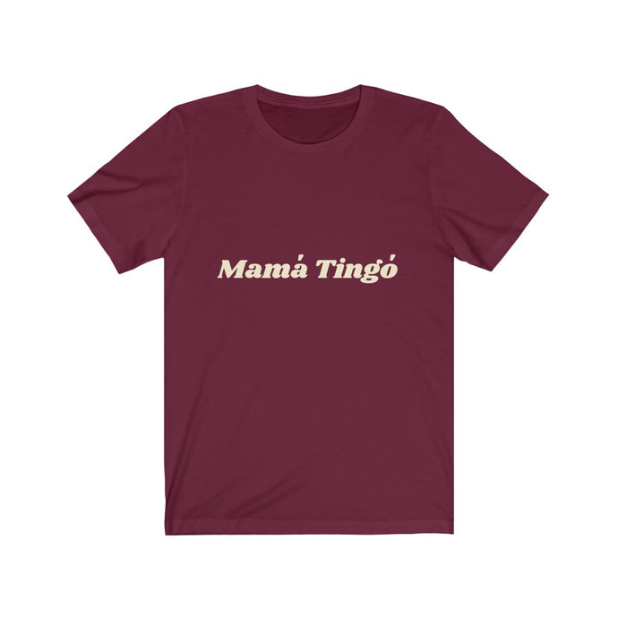 Mamá Tingó Tee* - white letters - Love My Brown Skin Melanin Apparel