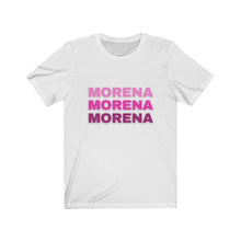 Load image into Gallery viewer, Morena x3 Tee* - pink - Love My Brown Skin Melanin Apparel
