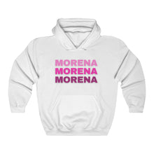 Load image into Gallery viewer, Morena x3 Hoodie* - pink - Love My Brown Skin Melanin Apparel
