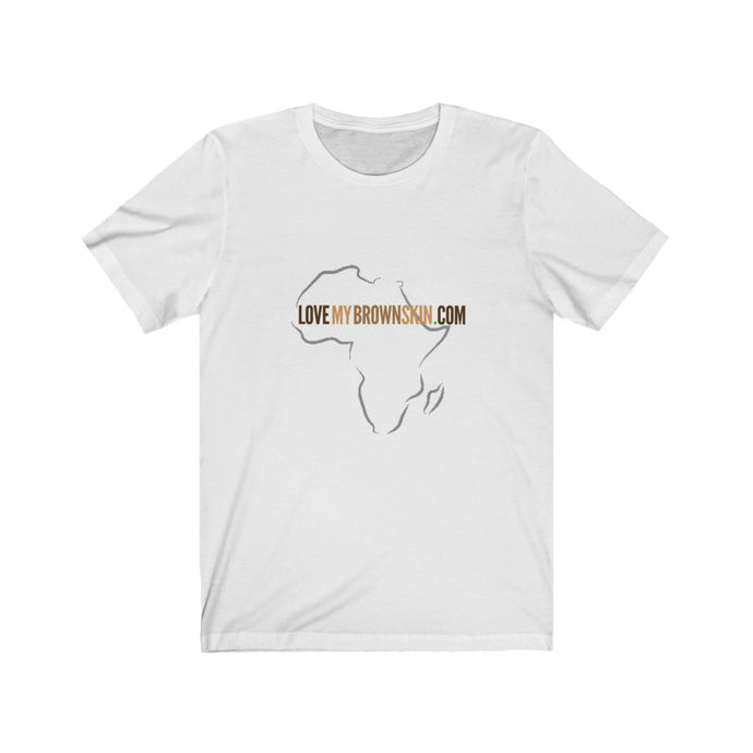 LoveMyBrownSkin.com Tee* - Love My Brown Skin Melanin Apparel