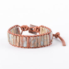 Load image into Gallery viewer, Bracelet - Multicolor Natural Stone Chakra Bracelet - Love My Brown Skin Melanin Apparel
