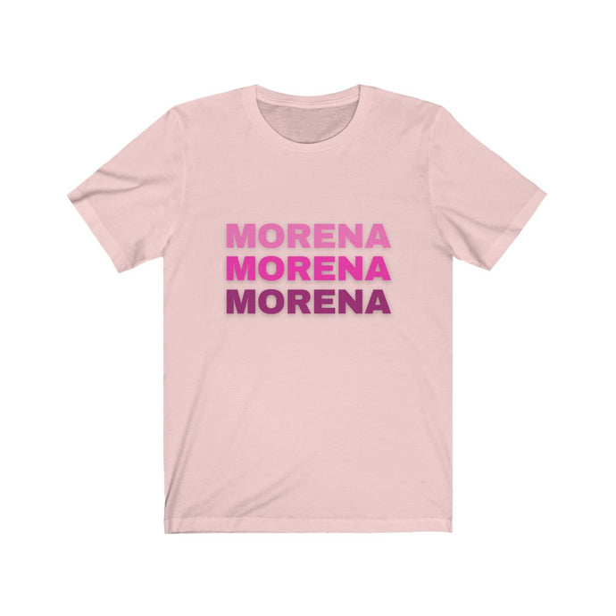 Morena x3 Tee* - pink - Love My Brown Skin Melanin Apparel